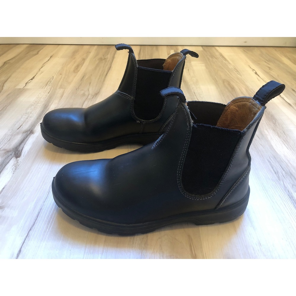Aquatherm Womens Black Leather Chelsea Boots 3M Thinsulate WaterResistant Size 9